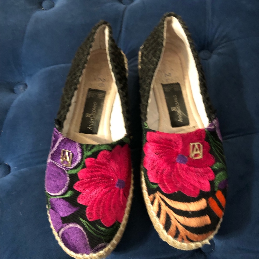 Mexican Floral Espadrilles Anglozano